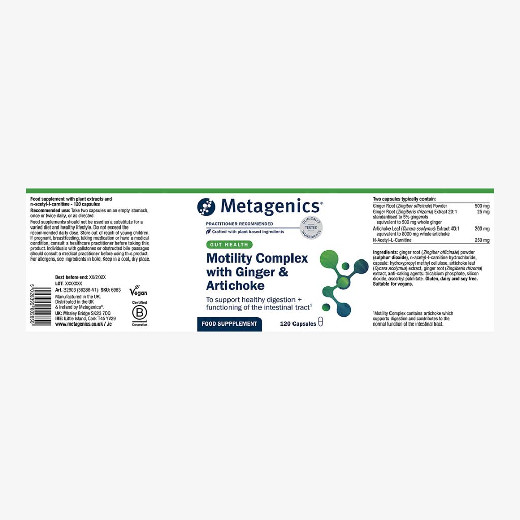 Motility Complex with Ginger & Artichoke - Image 2