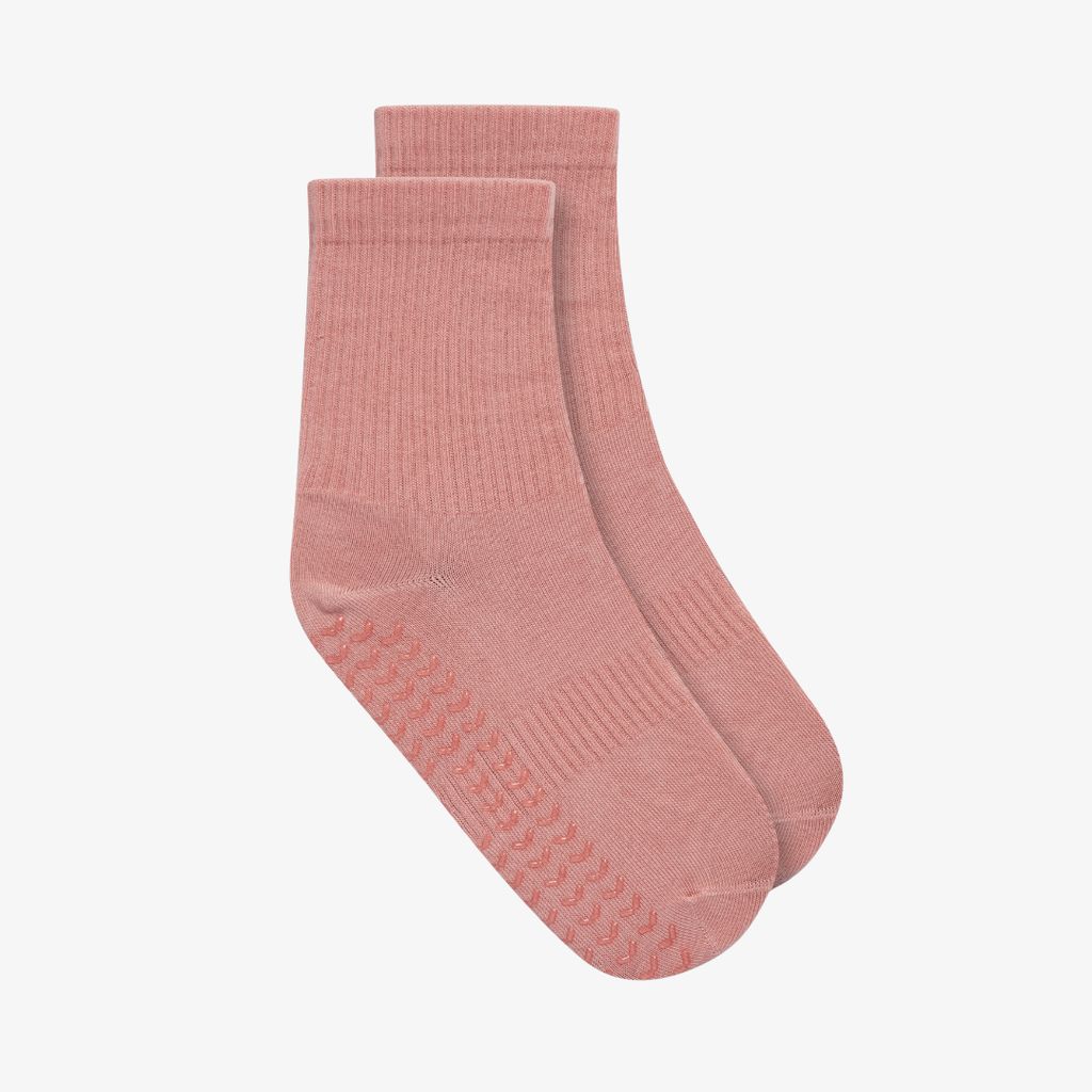 ÔWEAR Essentials Pilates Grip Socks - Rose Pink - Image 2