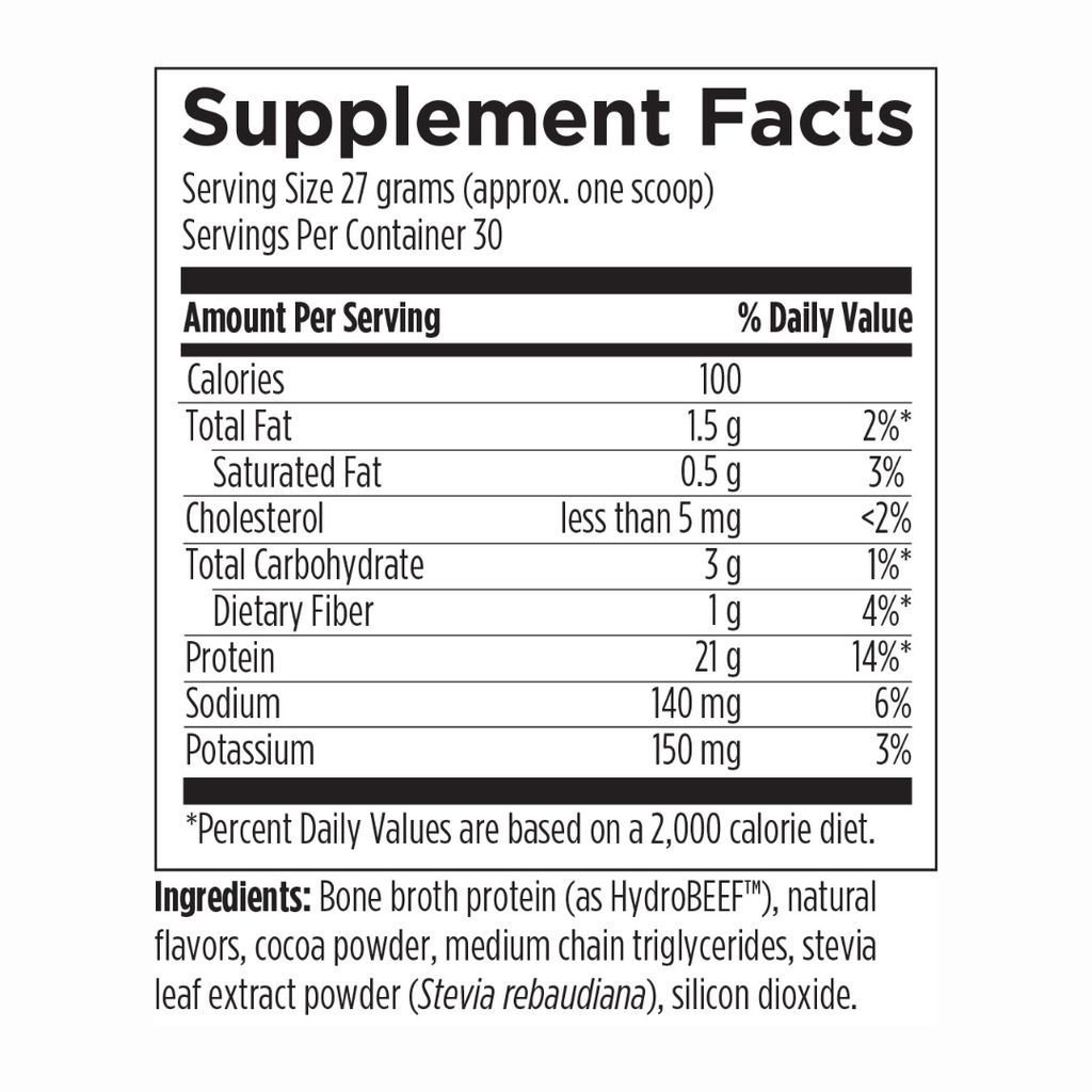 Bone Broth Protein - Chocolate - Image 2
