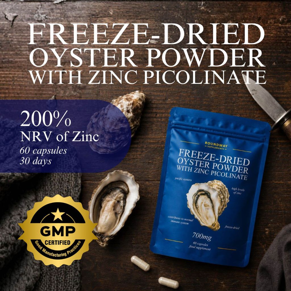 Freeze-Dried Oyster Powder with Zinc Picolinate Capsules - Image 4