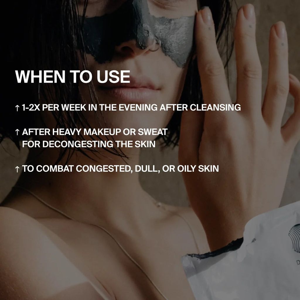 Cleansing Activated Charcoal Face Mask 10 ml - Image 5