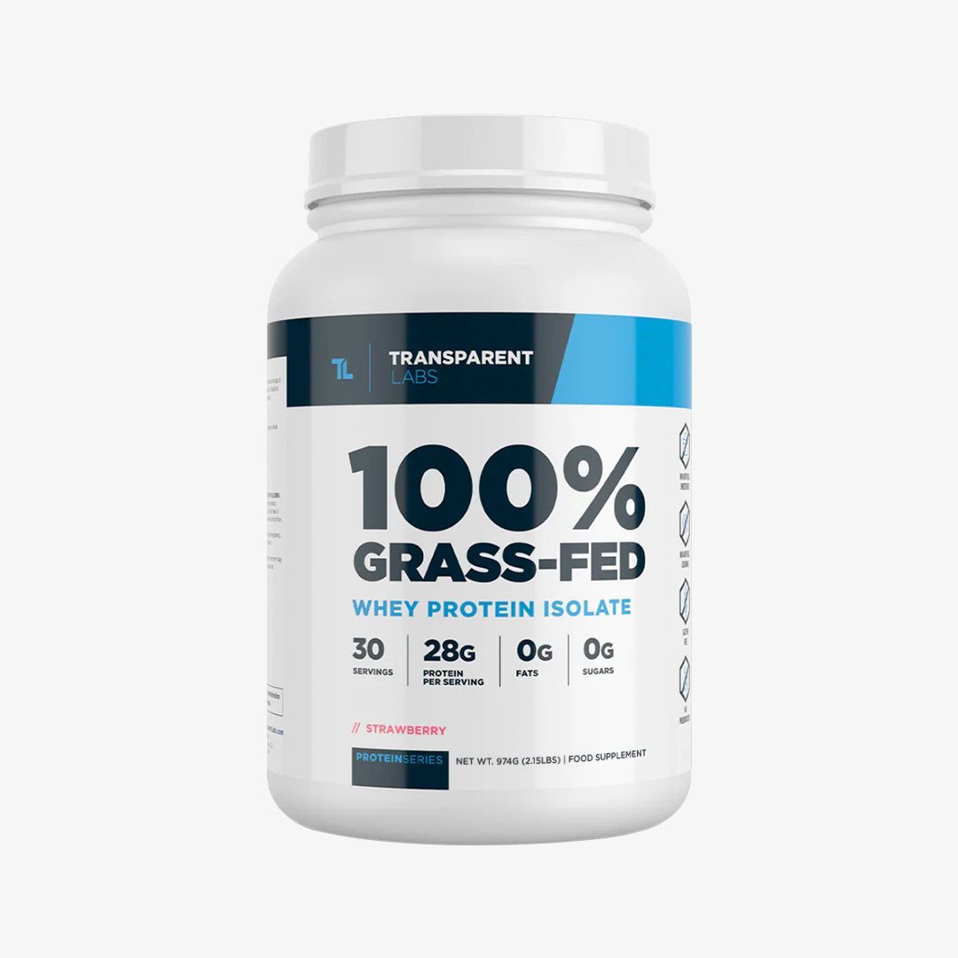 Grass Fed Whey Isolate - Strawberry